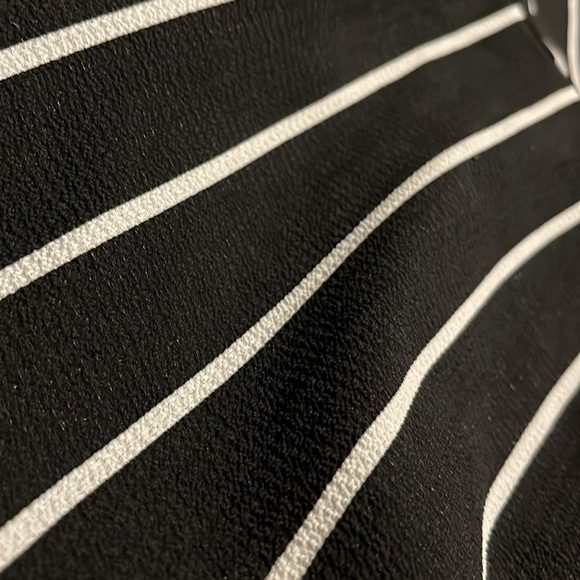 Altar’d State Black and White Striped Romper - Picture 2 of 10